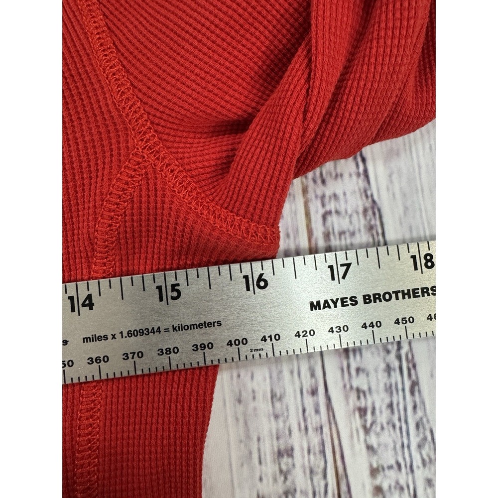Ralph Lauren Women L-RL Active Red Block Sweater Zipper Women's Size M - Picture 9 of 16
